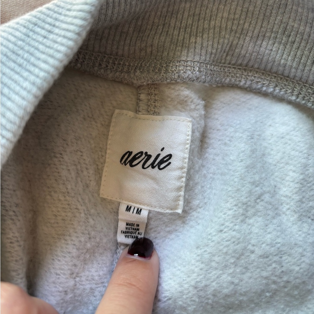 NWOT Aerie Grey Joggers - Picture 11 of 11